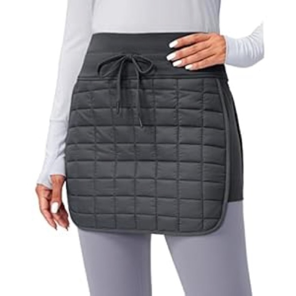 SANTINY Puffer Insulated Skirt